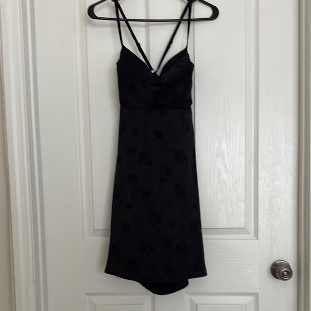 Wild Fable Black Floral Dress